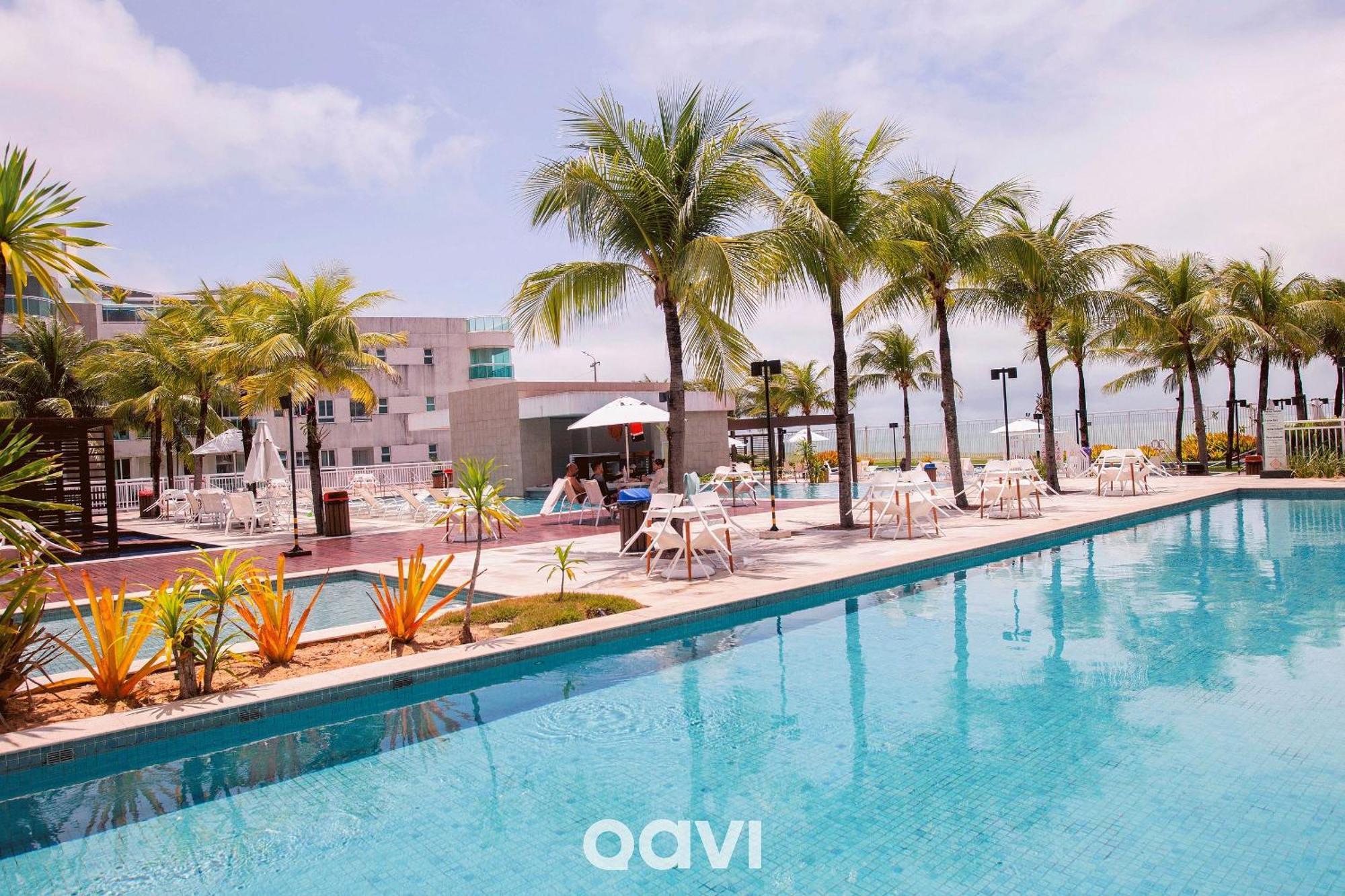 פרנמירים Qavi - Flat Resort Beira Mar Cotovelo #Inmare322 מראה חיצוני תמונה