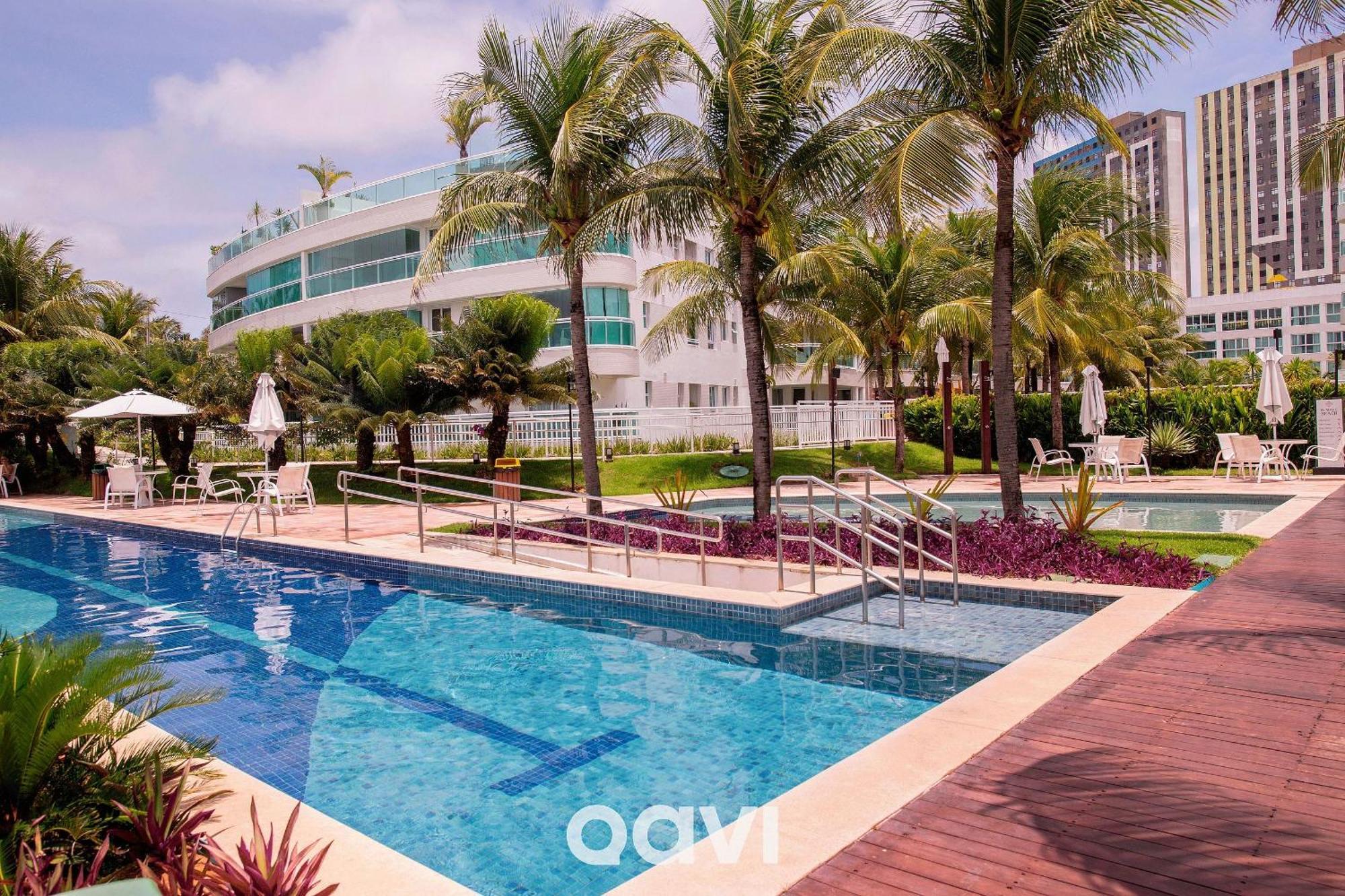פרנמירים Qavi - Flat Resort Beira Mar Cotovelo #Inmare322 מראה חיצוני תמונה