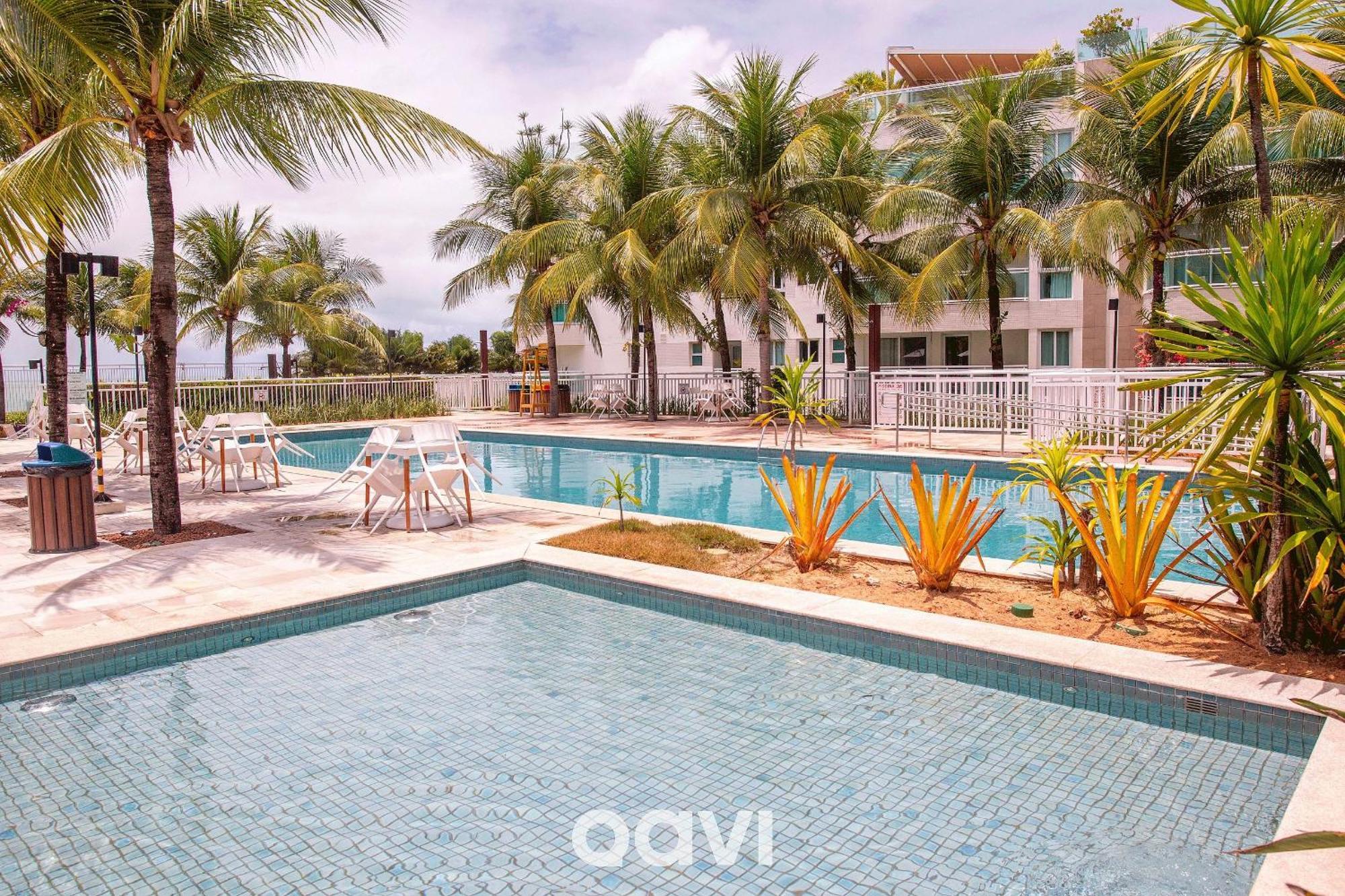 פרנמירים Qavi - Flat Resort Beira Mar Cotovelo #Inmare322 מראה חיצוני תמונה